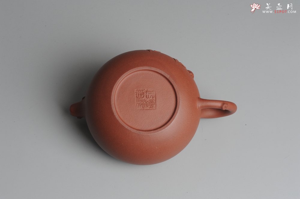 紫砂壶图片：美壶双节特惠 小花货石榴壶 - 宜兴紫砂壶网