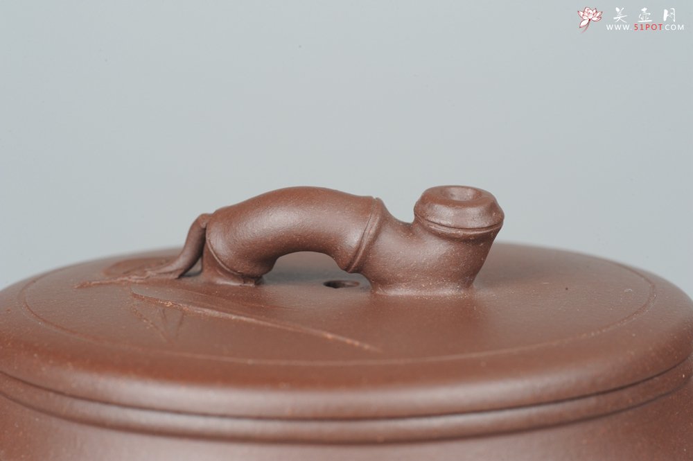 紫砂壶图片：美壶特惠 逸竹 端庄秀雅 - 宜兴紫砂壶网