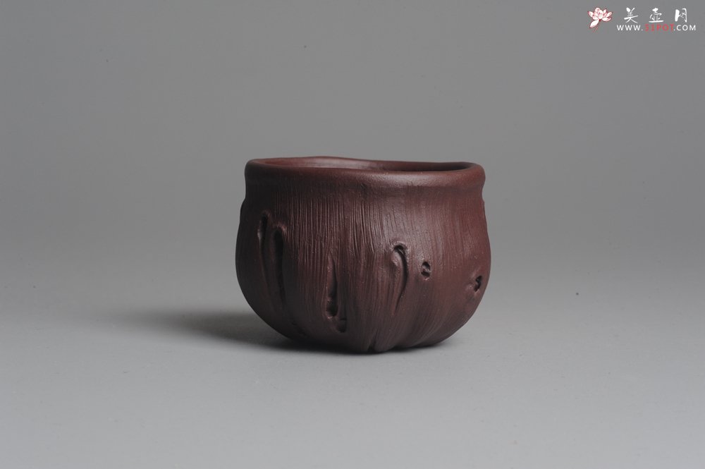 紫砂壶图片：美壶特惠 精品小花货秋叶品茗杯 - 宜兴紫砂壶网