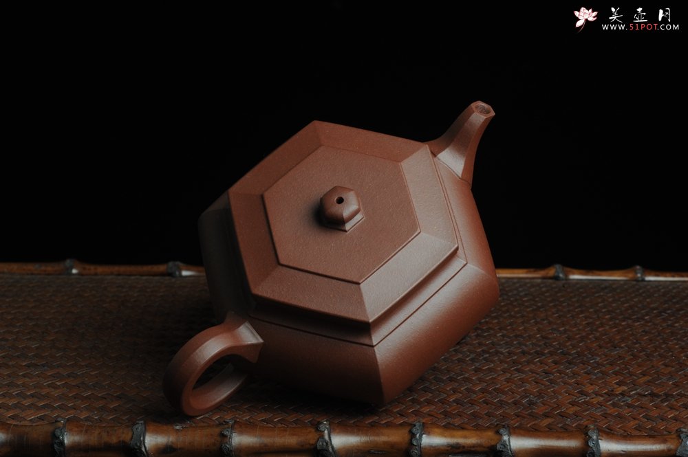紫砂壶图片：美壶回馈壶友特惠 精致全手工大彬六方 - 宜兴紫砂壶网