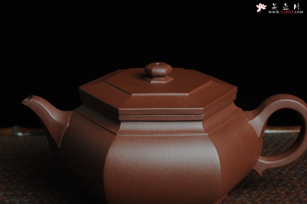 紫砂壶图片：美壶回馈壶友特惠 精致全手工大彬六方 - 宜兴紫砂壶网