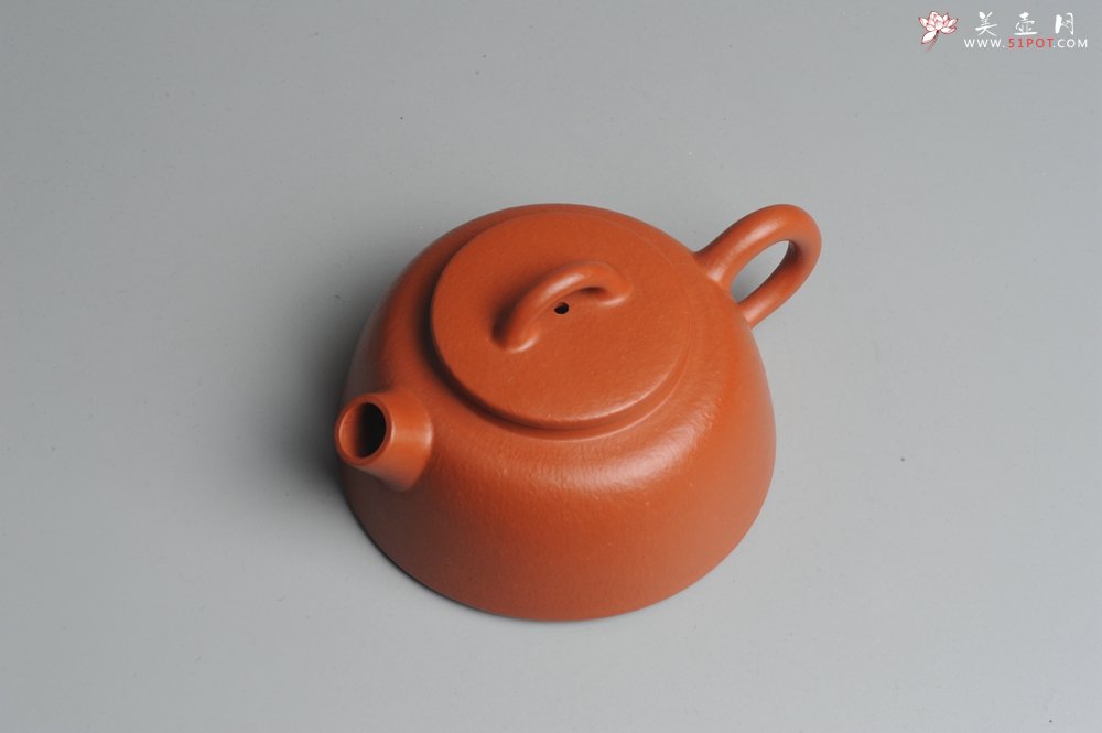 紫砂壶图片：全手工拙味大炮嘴壶 鱼笊篱^_^ - 宜兴紫砂壶网