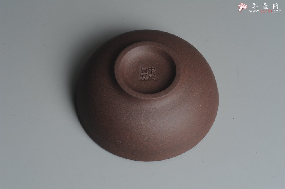 紫砂壶图片：紫泥叶子品茗杯 不包邮 - 宜兴紫砂壶网