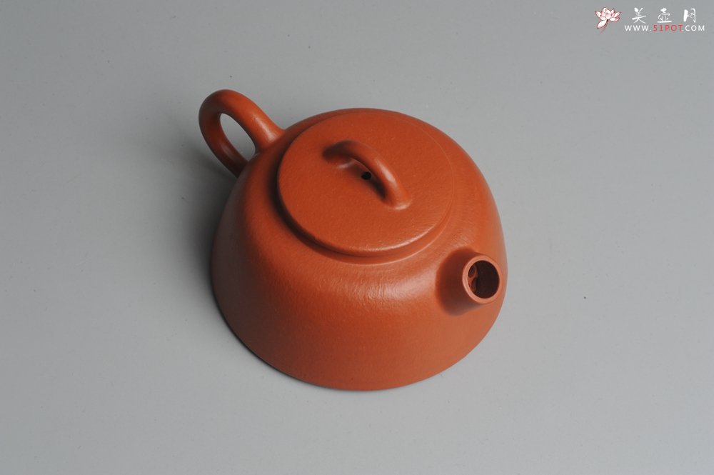 紫砂壶图片：全手工拙味大炮嘴壶 鱼笊篱^_^ - 宜兴紫砂壶网