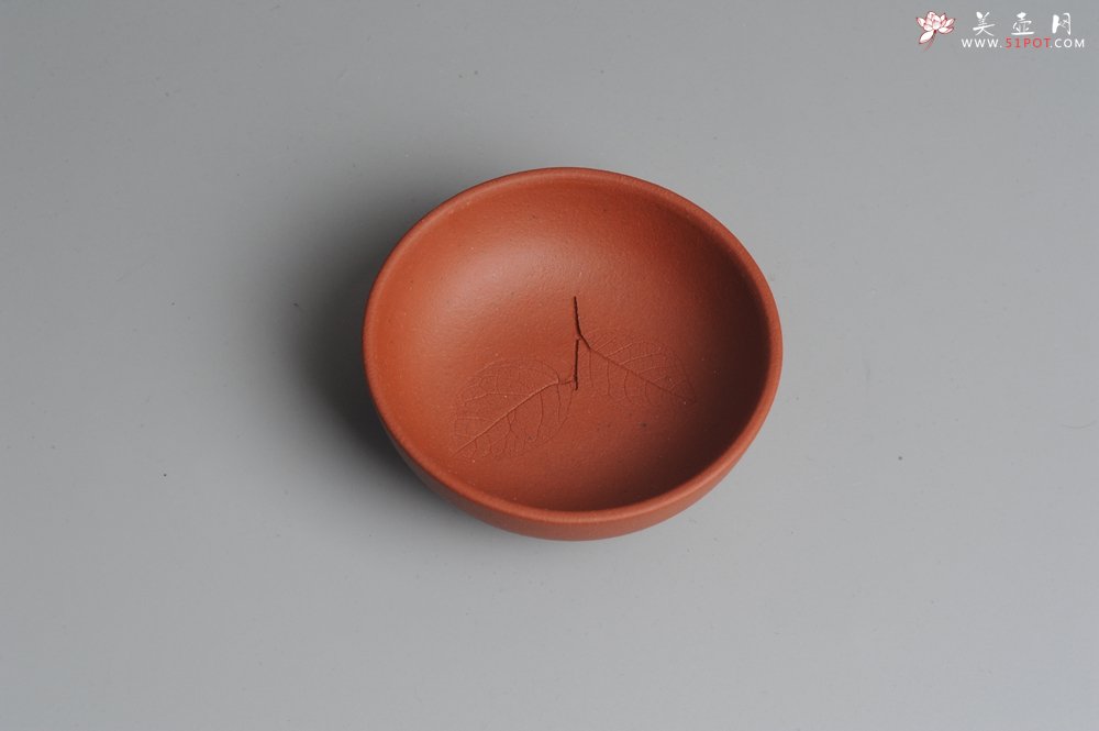 紫砂壶图片：叶子品茗杯 不包邮 - 宜兴紫砂壶网