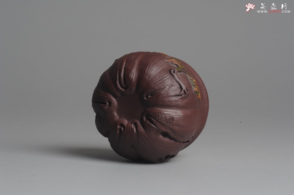 紫砂壶图片：美壶特惠 精品小花货秋叶品茗杯 - 宜兴紫砂壶网