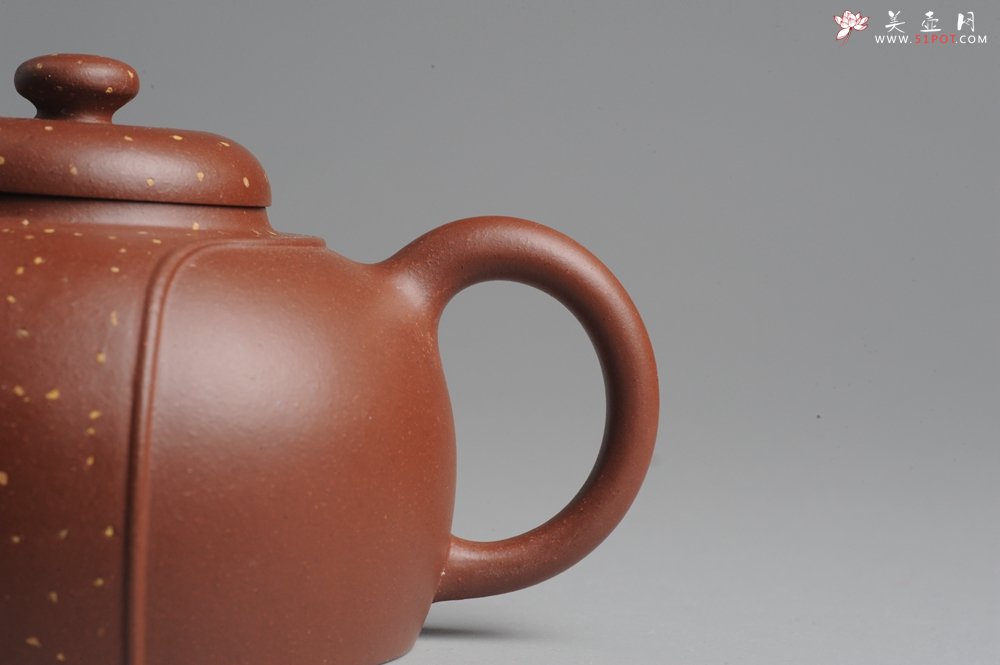 紫砂壶图片：美壶特惠 铺沙龙带壶 饱满精神 - 宜兴紫砂壶网