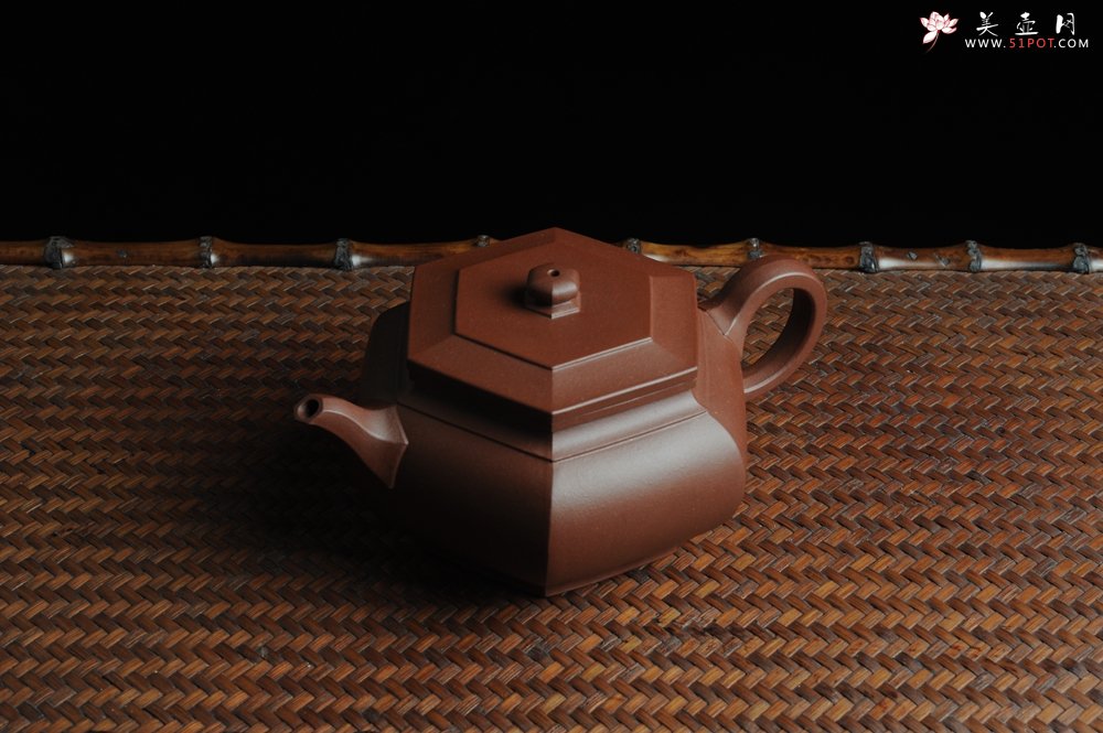 紫砂壶图片：美壶回馈壶友特惠 精致全手工大彬六方 - 宜兴紫砂壶网