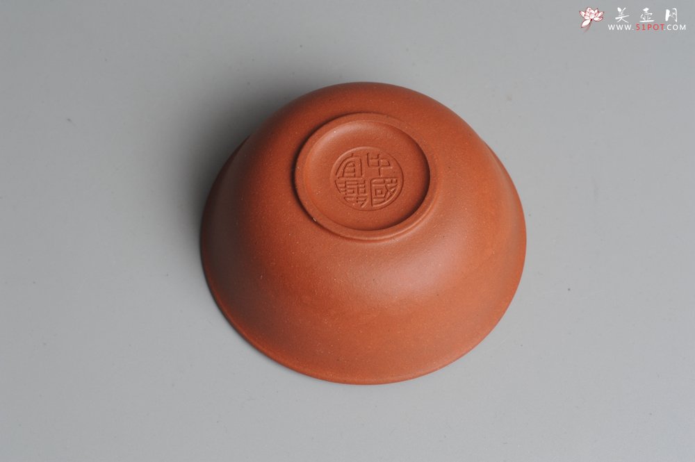 紫砂壶图片：牡丹品茗杯 不包邮 - 宜兴紫砂壶网