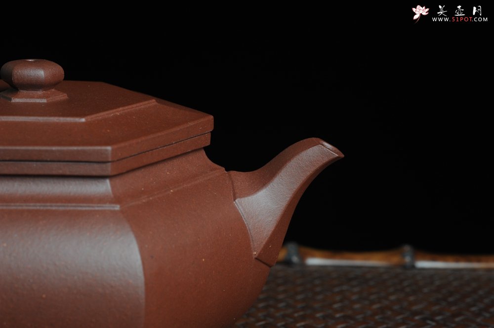 紫砂壶图片：美壶回馈壶友特惠 精致全手工大彬六方 - 宜兴紫砂壶网