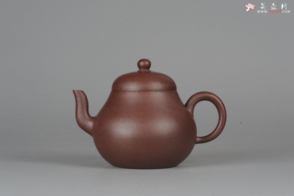 紫砂壶图片：美壶特惠 全手工精品秀雅高梨形 - 宜兴紫砂壶网