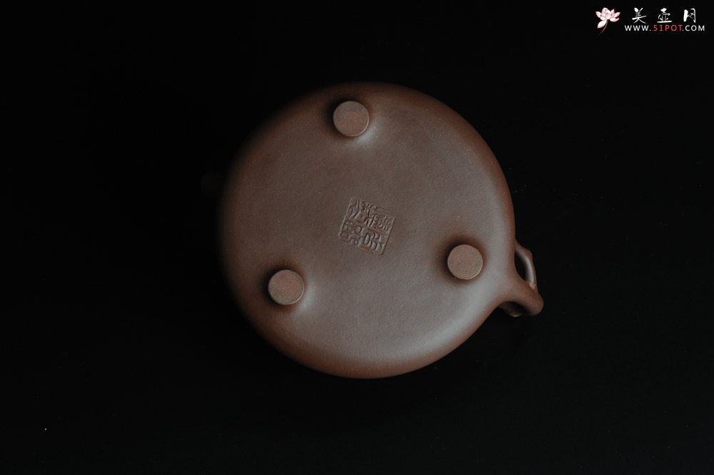 紫砂壶图片：难得老拼紫 全手春华秋实-子冶石瓢 逼真生动 - 宜兴紫砂壶网