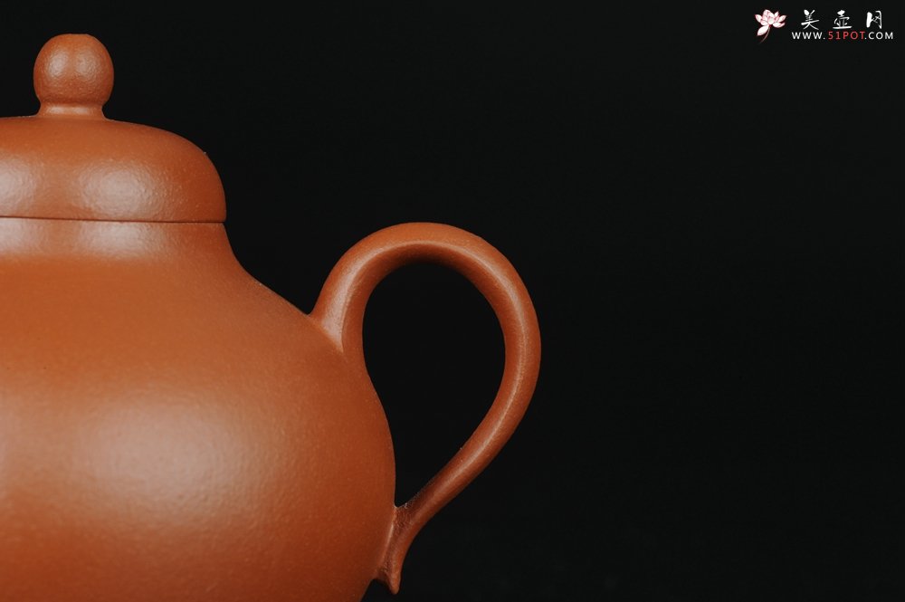 紫砂壶图片：美壶特惠 小红泥思亭 小清新 - 宜兴紫砂壶网