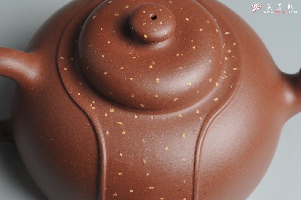 紫砂壶图片：美壶特惠 铺沙龙带壶 饱满精神 - 宜兴紫砂壶网