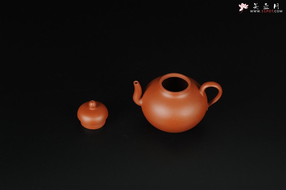 紫砂壶图片：美壶特惠 小红泥思亭 小清新 - 宜兴紫砂壶网