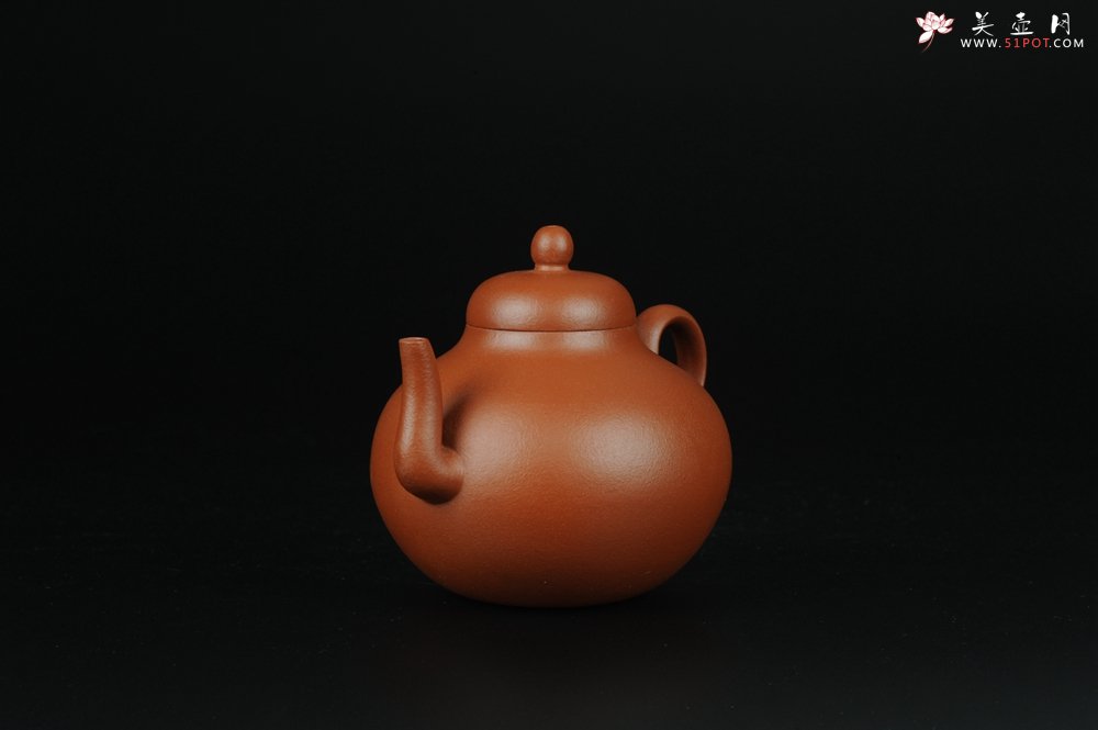 紫砂壶图片：美壶特惠 小红泥思亭 小清新 - 宜兴紫砂壶网