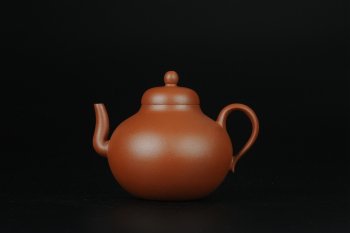 紫砂壶图片：美壶特惠 小红泥思亭 小清新 - 宜兴紫砂壶网