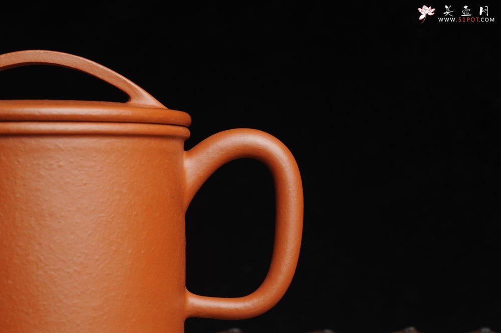 紫砂壶图片：优质赵庄朱泥 精品全手工汉瓦 端庄秀雅 大口实用 出水暴爽 - 宜兴紫砂壶网