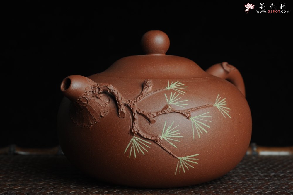 紫砂壶图片：美壶特惠 小花货松针玉乳 - 宜兴紫砂壶网