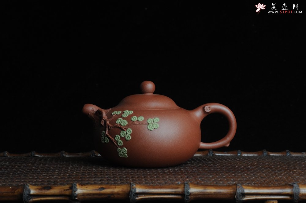 紫砂壶图片：美壶特惠 小花货松花玉乳 - 宜兴紫砂壶网