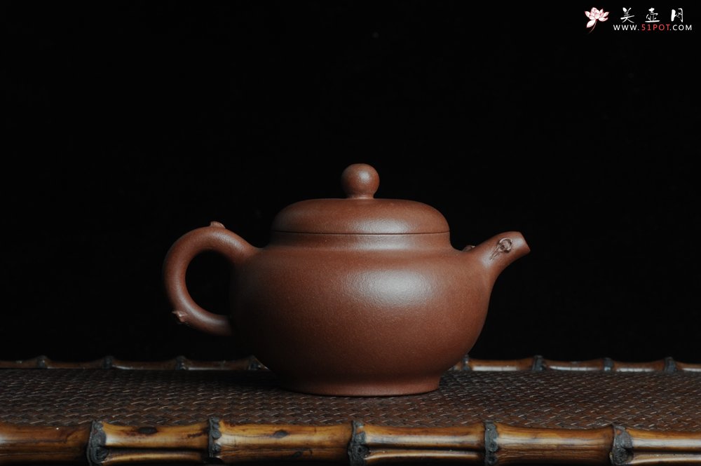 紫砂壶图片：美壶特惠 柿圆壶 - 宜兴紫砂壶网