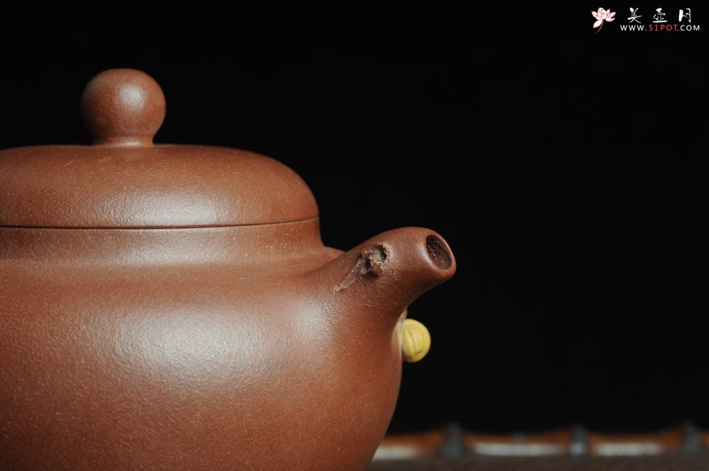 紫砂壶图片：美壶特惠 柿圆壶 - 宜兴紫砂壶网