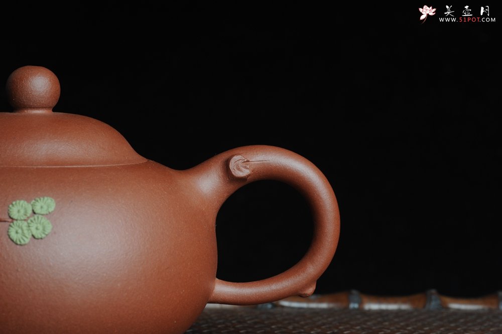 紫砂壶图片：美壶特惠 小花货松花玉乳 - 宜兴紫砂壶网