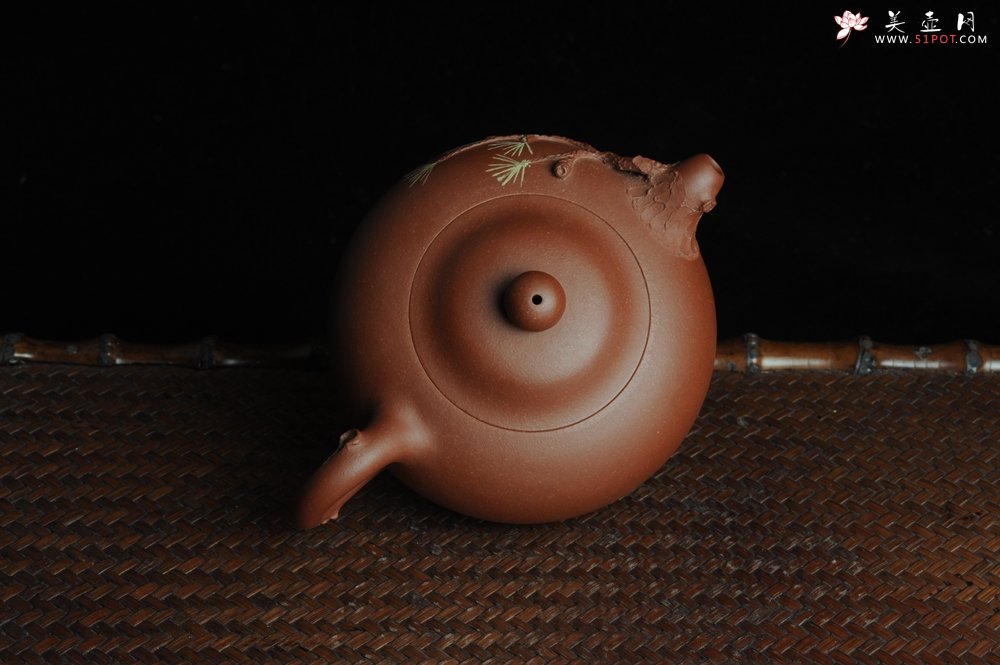 紫砂壶图片：美壶特惠 小花货松针玉乳 - 宜兴紫砂壶网