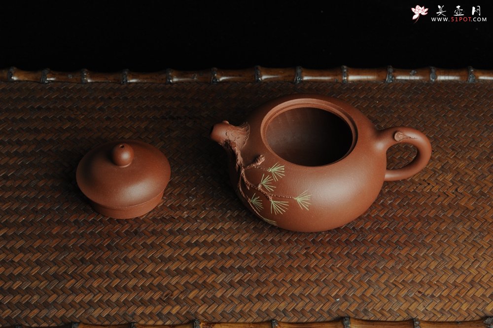 紫砂壶图片：美壶特惠 小花货松针玉乳 - 宜兴紫砂壶网