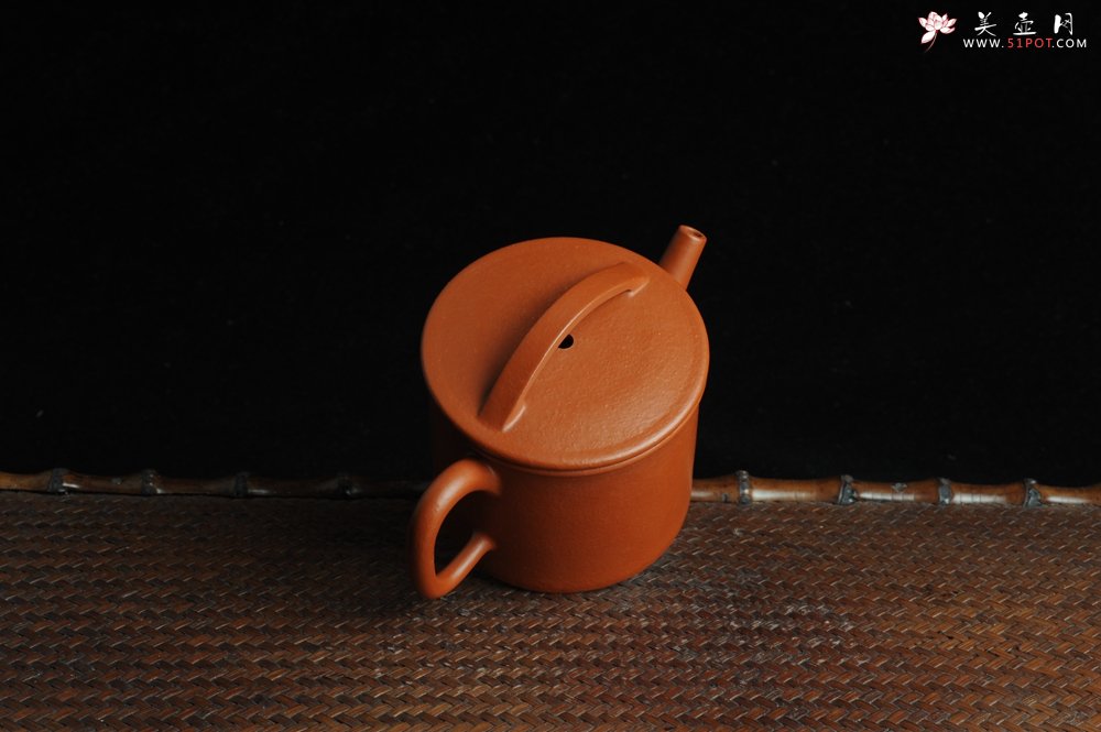紫砂壶图片：优质赵庄朱泥 精品全手工汉瓦 端庄秀雅 大口实用 出水暴爽 - 宜兴紫砂壶网