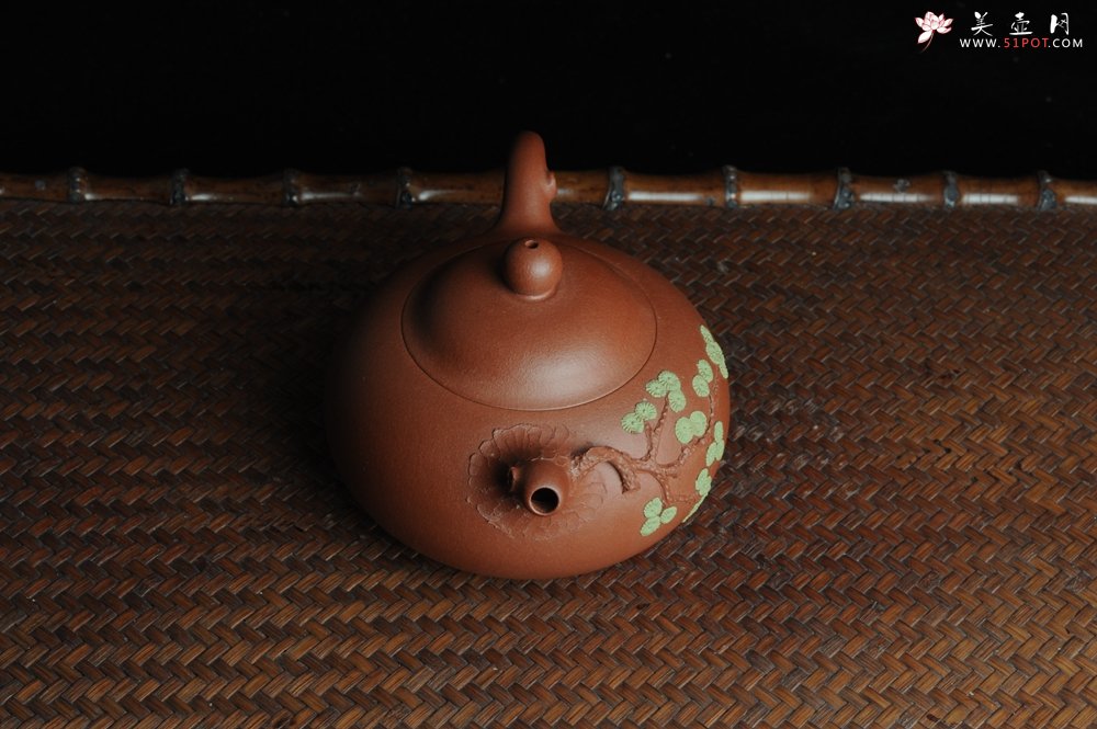 紫砂壶图片：美壶特惠 小花货松花玉乳 - 宜兴紫砂壶网