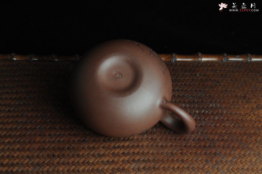 紫砂壶图片：美壶特惠 做工精致山人道洪圆珠 饱满漂亮 出水暴爽 - 宜兴紫砂壶网