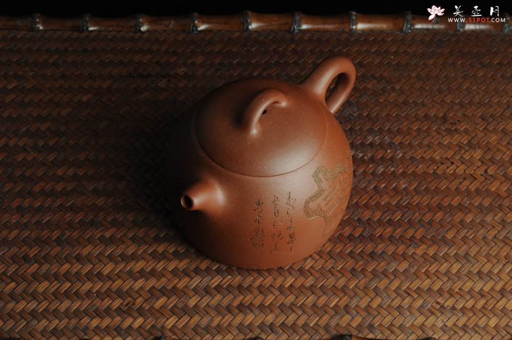 紫砂壶图片：美壶特惠秦权壶 - 宜兴紫砂壶网