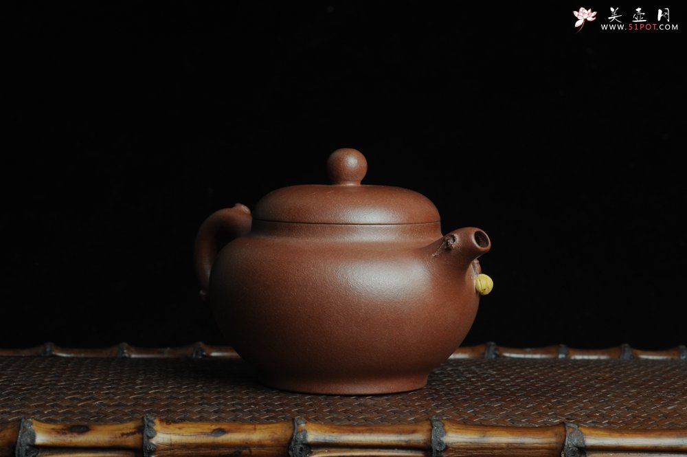 紫砂壶图片：美壶特惠 柿圆壶 - 宜兴紫砂壶网