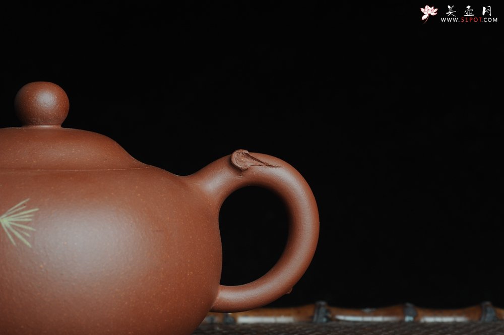 紫砂壶图片：美壶特惠 小花货松针玉乳 - 宜兴紫砂壶网