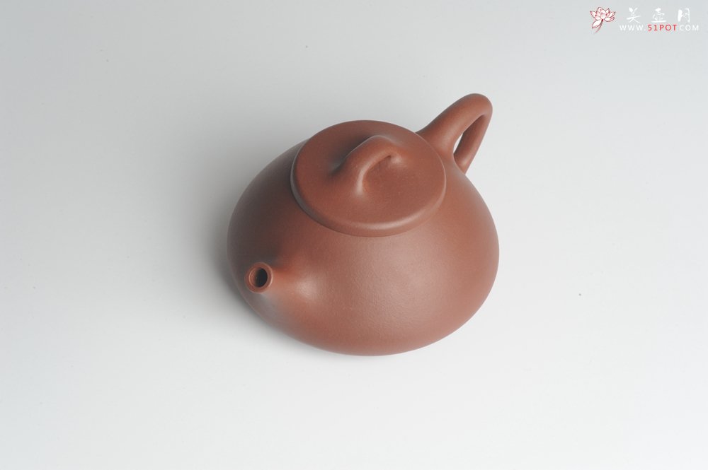 紫砂壶图片：美壶特惠 优质紫泥心舟石瓢 - 宜兴紫砂壶网