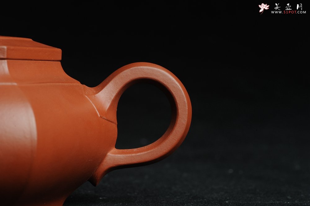 紫砂壶图片：用心之作 优质朱泥全手工大彬六方 工料超好 - 宜兴紫砂壶网