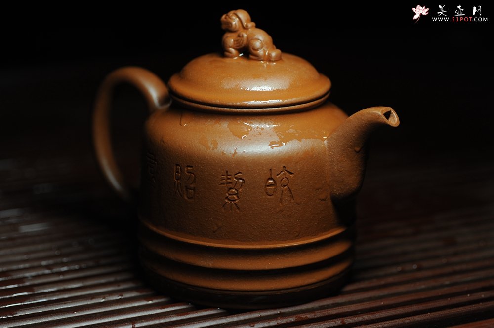 紫砂壶图片：美壶年底特惠 精品立狮壶 请君细品 - 宜兴紫砂壶网