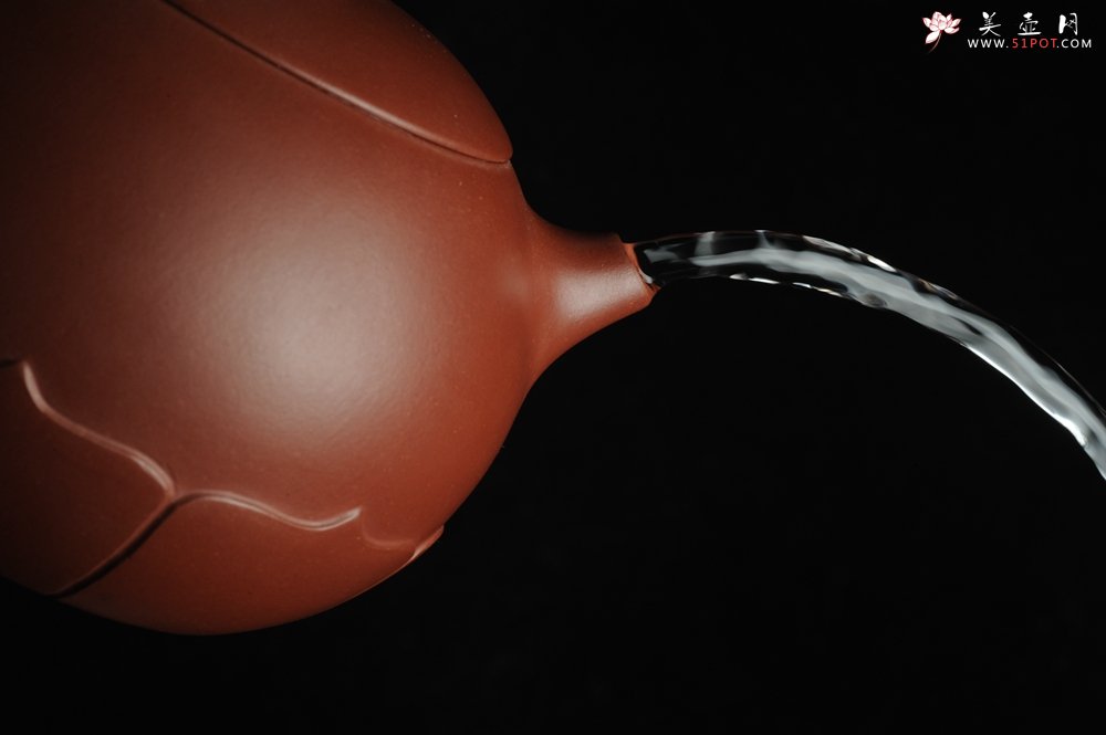 紫砂壶图片：美壶特惠 精工莲花西施 茶人醉爱 - 宜兴紫砂壶网