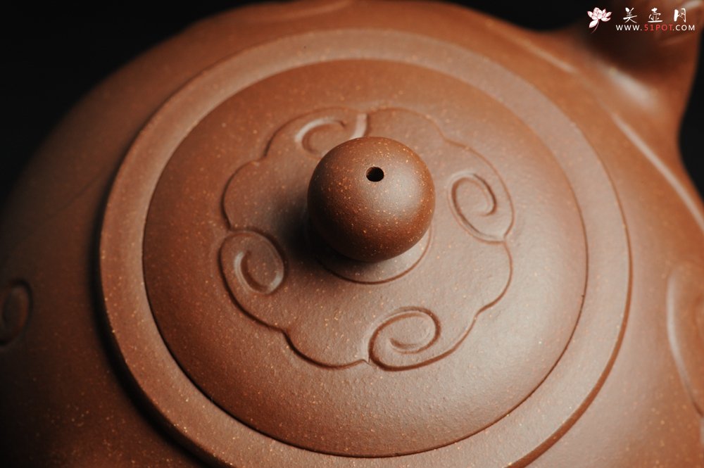 紫砂壶图片：美壶特惠 原创祥云纳福壶 - 宜兴紫砂壶网