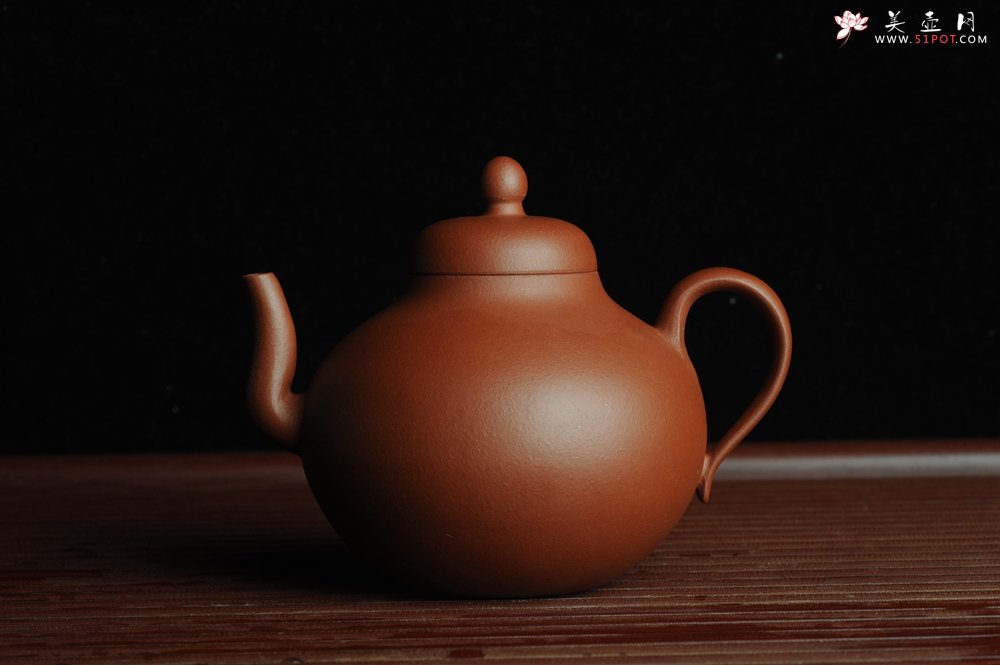 紫砂壶图片：美壶特惠 老清水泥思亭 小清新 茶人醉爱 - 宜兴紫砂壶网