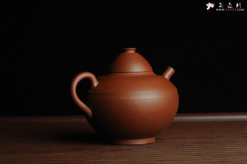 紫砂壶图片：美壶特惠 优质老清水泥 茶人醉爱 文人小雅小影壶 - 宜兴紫砂壶网