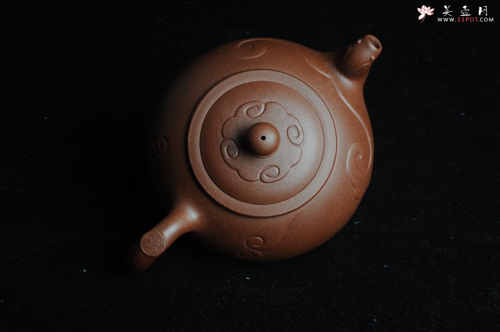 紫砂壶图片：美壶特惠 原创祥云纳福壶 - 宜兴紫砂壶网
