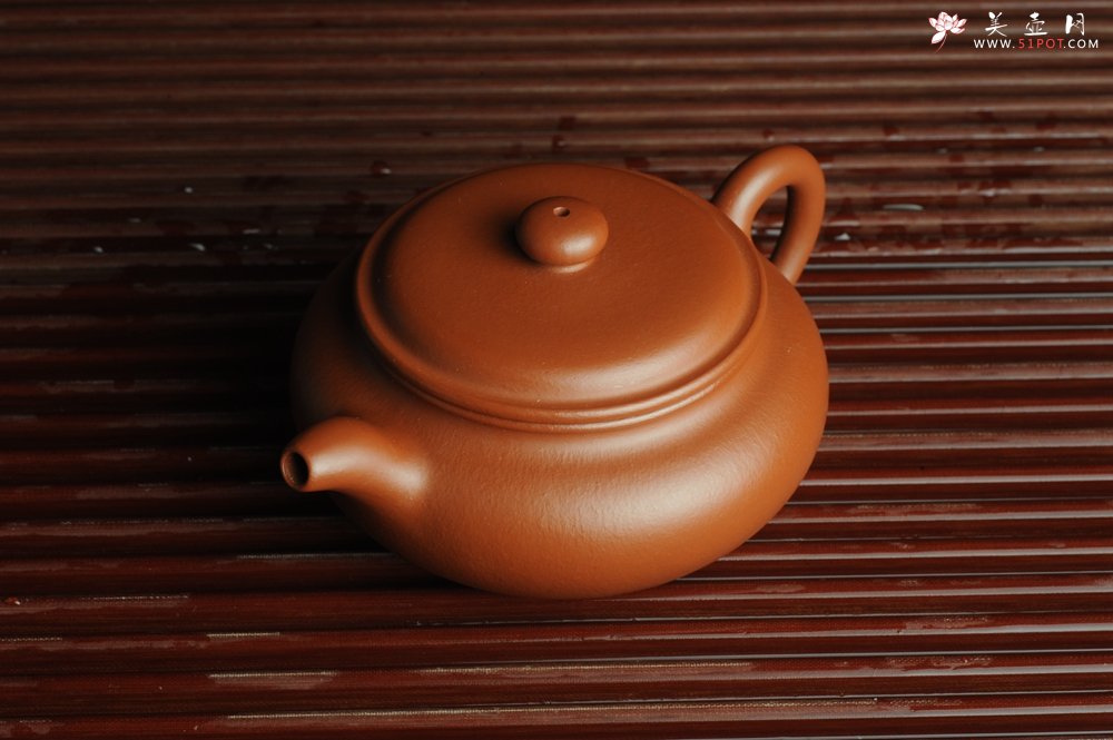 紫砂壶图片：正宗小煤窑朱泥 全手工仿古 气韵流畅 - 宜兴紫砂壶网