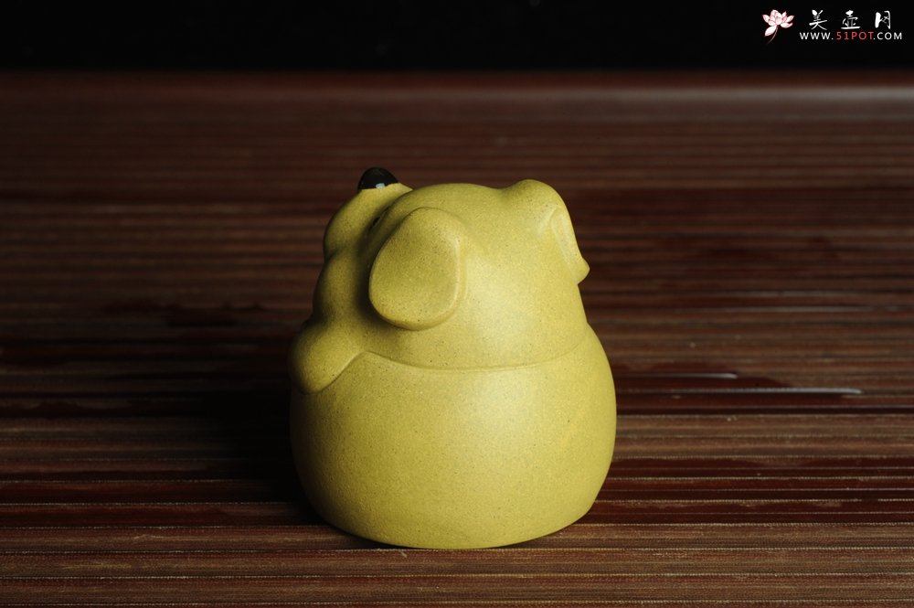 紫砂壶图片：美宠特惠 做工精细茶宠 生动传神~~坐地生财 - 宜兴紫砂壶网
