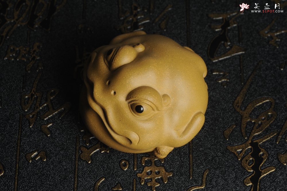 紫砂壶图片：美宠特惠 紫砂金蟾貔貅 镇宅 神态细腻 做工灰常精致 手工茶宠 - 宜兴紫砂壶网