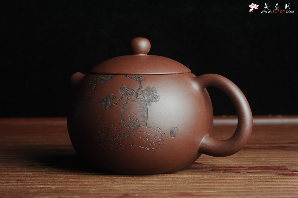 紫砂壶图片：美壶福利特惠 精工西施 雅室啜茗 - 宜兴紫砂壶网