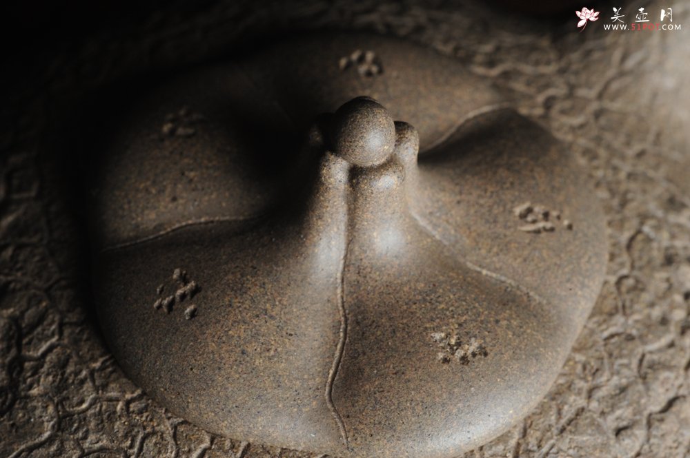 紫砂壶图片：美壶特惠 精品老青段全手工供春 龚春 异形盖 难度大 肌理丰富 - 宜兴紫砂壶网