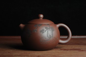 紫砂壶图片：美壶福利特惠 精工西施 雅室啜茗 - 宜兴紫砂壶网