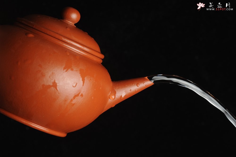 紫砂壶图片：小煤窑朱泥 全手工水平壶 端庄秀雅 - 宜兴紫砂壶网